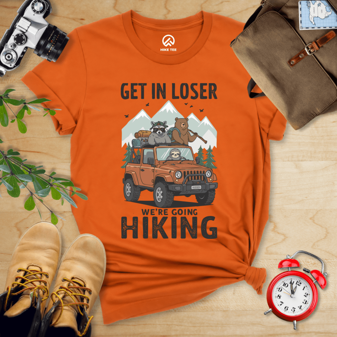Hike Tee T-Shirt Autumn / S Get in Loser Hiking Shirt