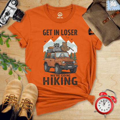 Hike Tee T-Shirt Autumn / S Get in Loser Hiking Shirt