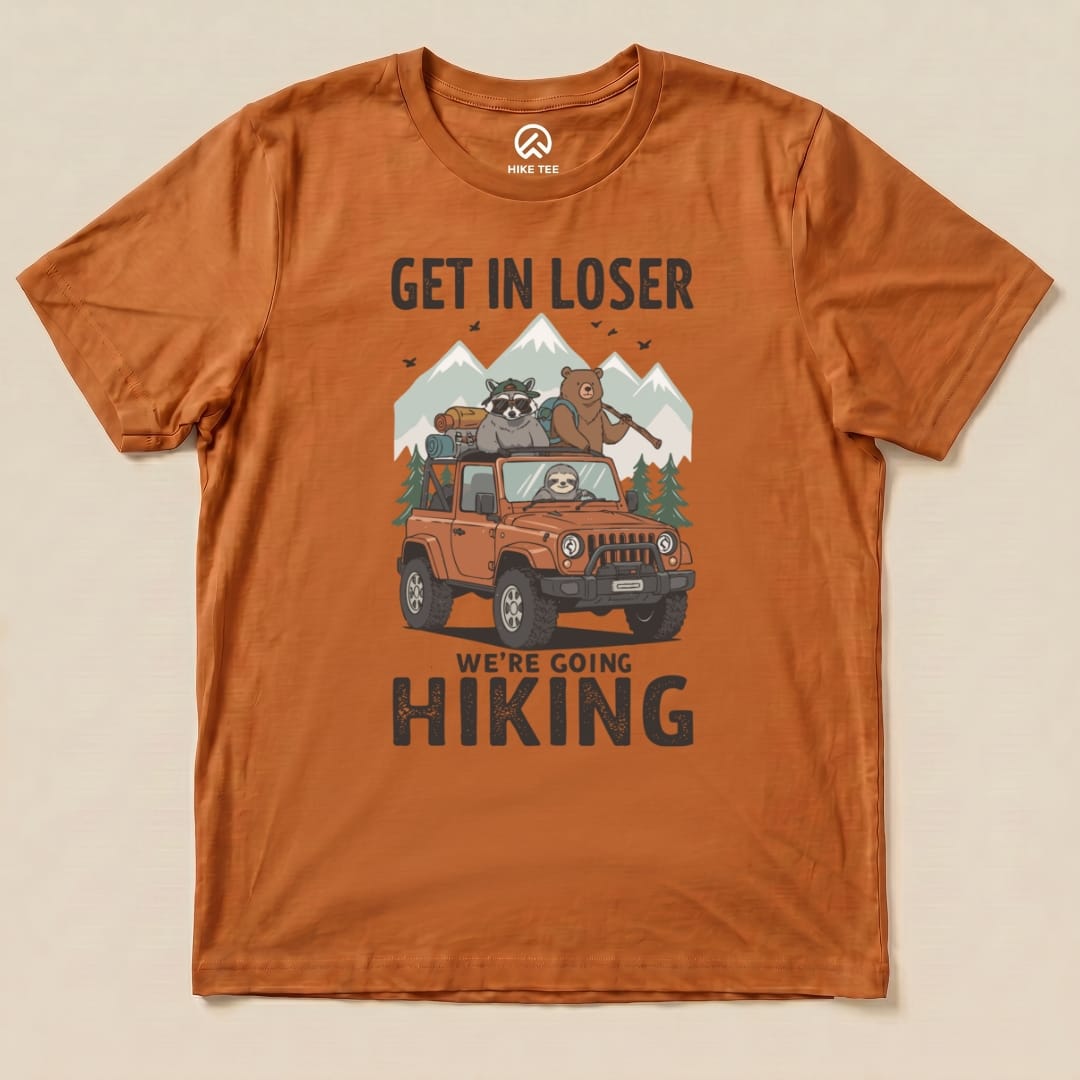 Hike Tee T-Shirt Autumn / S Get in Loser Hiking Shirt
