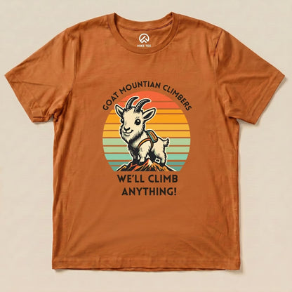 Goat Mountain Climbers Shirt Hike Tee T-Shirt Autumn / S