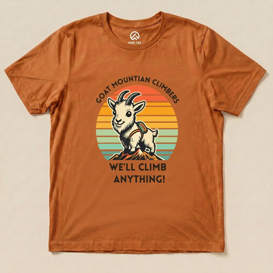 Goat Mountain Climbers Shirt Hike Tee T-Shirt Autumn / S