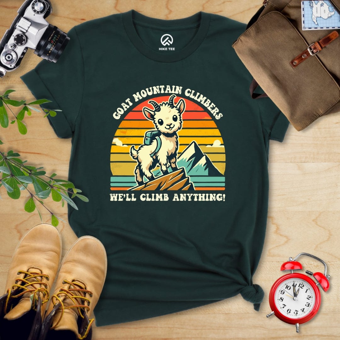 Hike Tee T-Shirt Forest / S Goat Mountain Climbers