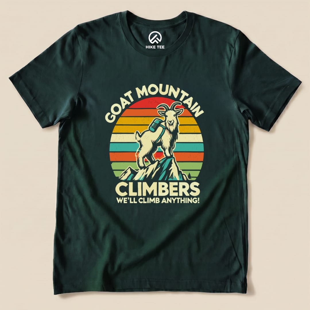 Goat Mountain Shirt Hike Tee T-Shirt Forest / S