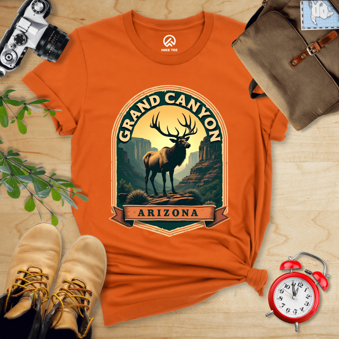 Hike Tee T-Shirt Autumn / S Grand Canyon Elk Shirt