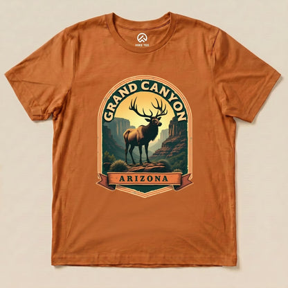 Grand Canyon Elk Shirt Hike Tee T-Shirt Autumn / S