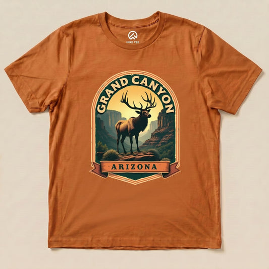 Grand Canyon Elk Shirt Hike Tee T-Shirt Autumn / S