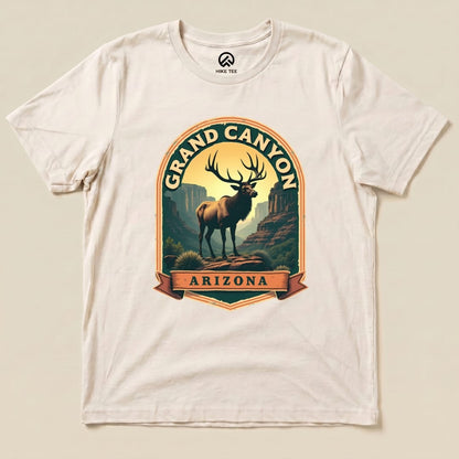 Grand Canyon Elk Shirt Hike Tee T-Shirt Natural / S