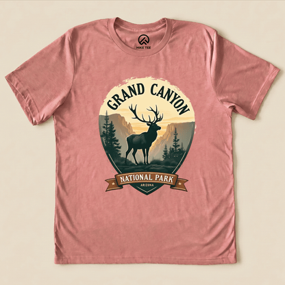 Hike Tee T-Shirt Heather Mauve / S Grand Canyon National Park Shirt