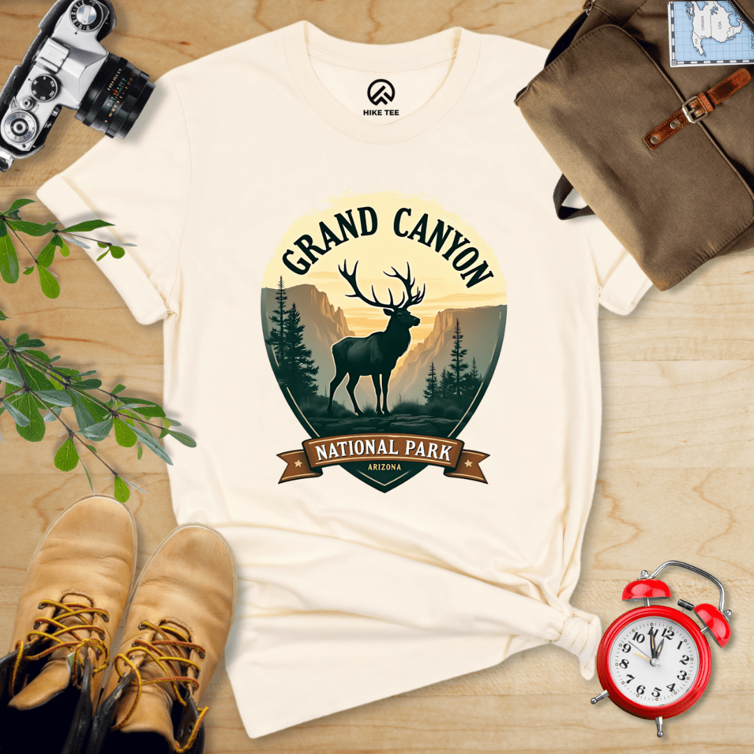 Hike Tee T-Shirt Natural / S Grand Canyon National Park Shirt