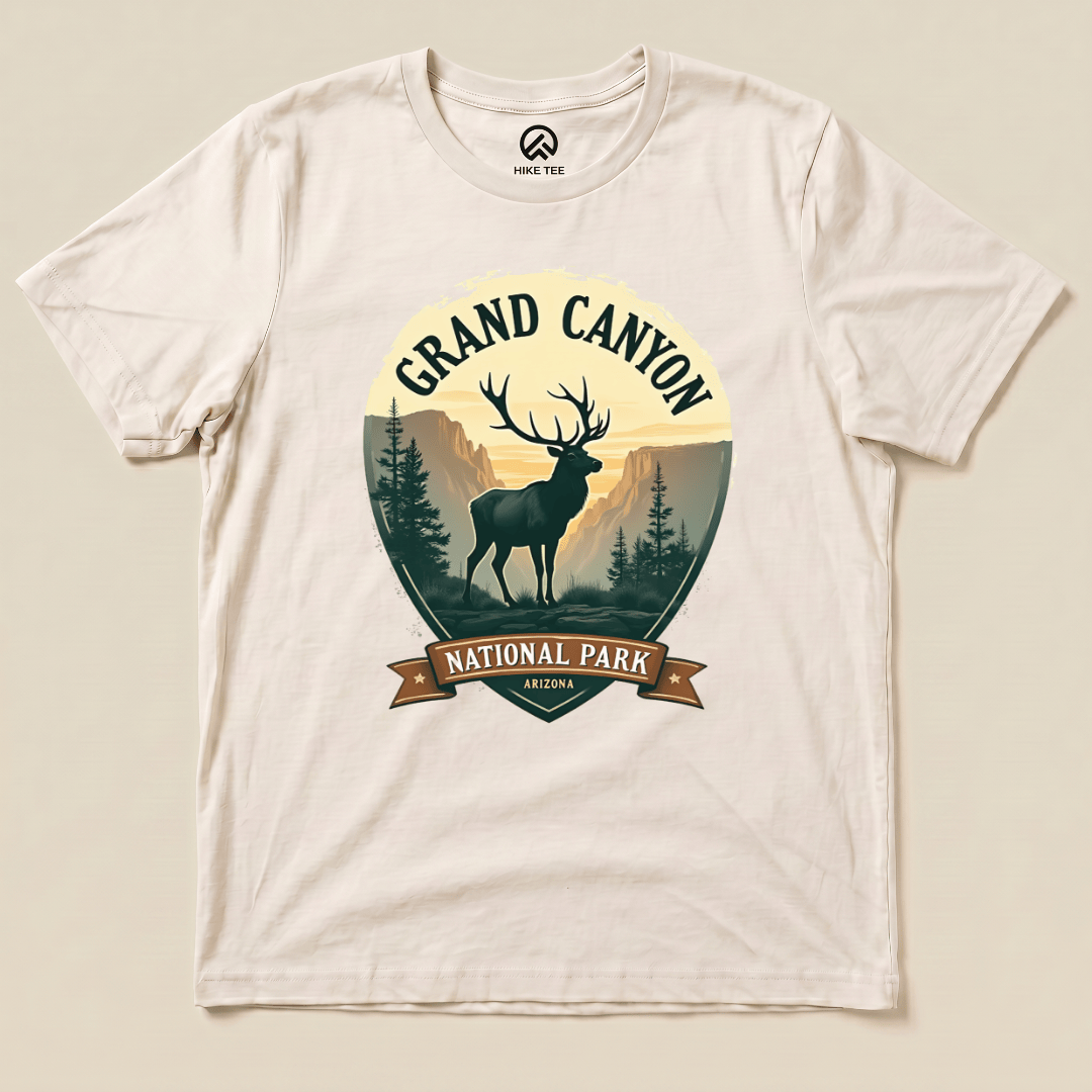 Hike Tee T-Shirt Natural / S Grand Canyon National Park Shirt