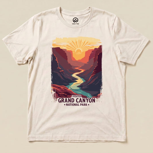 Hike Tee T-Shirt Natural / S Grand Canyon National Park Shirt