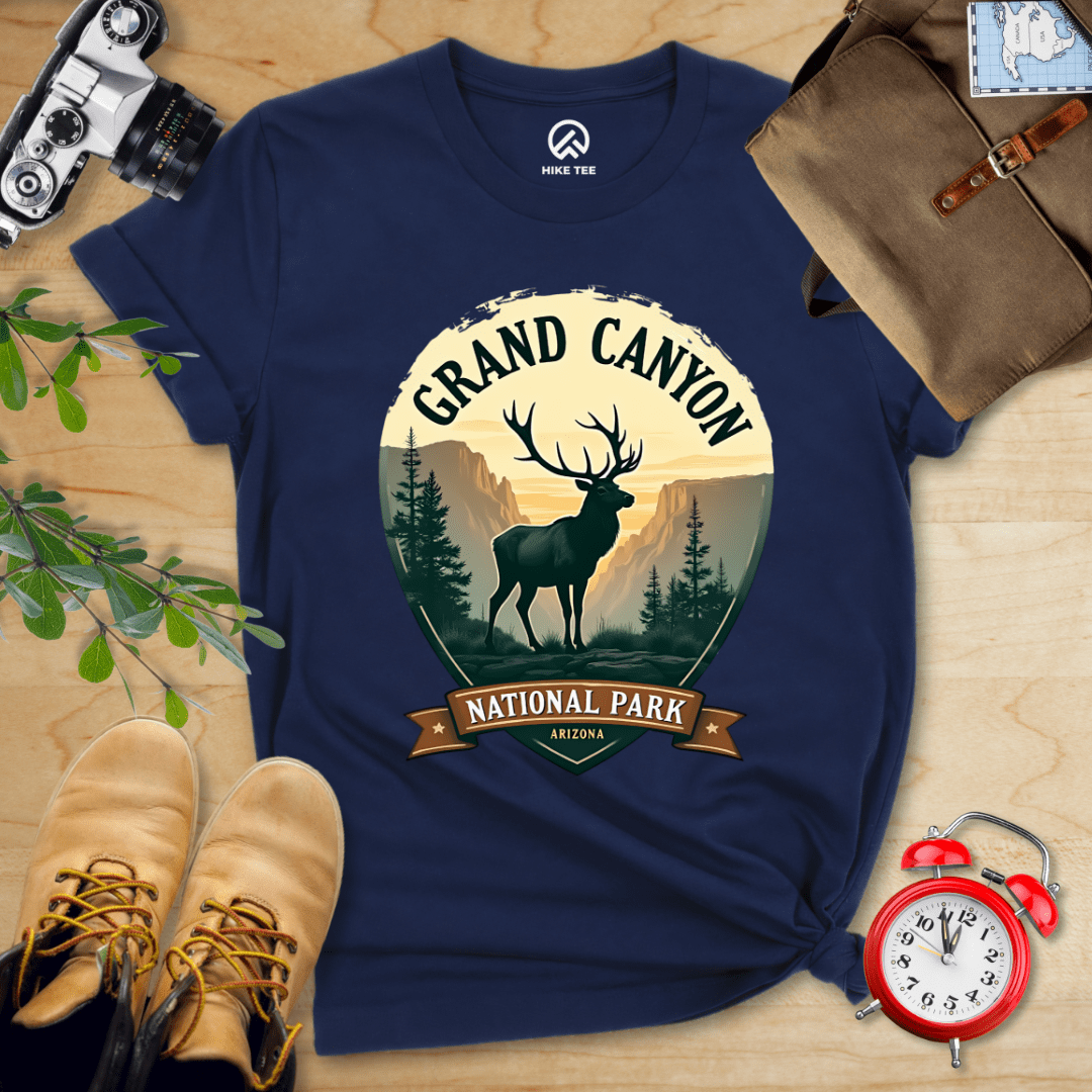 Hike Tee T-Shirt Navy / S Grand Canyon National Park Shirt