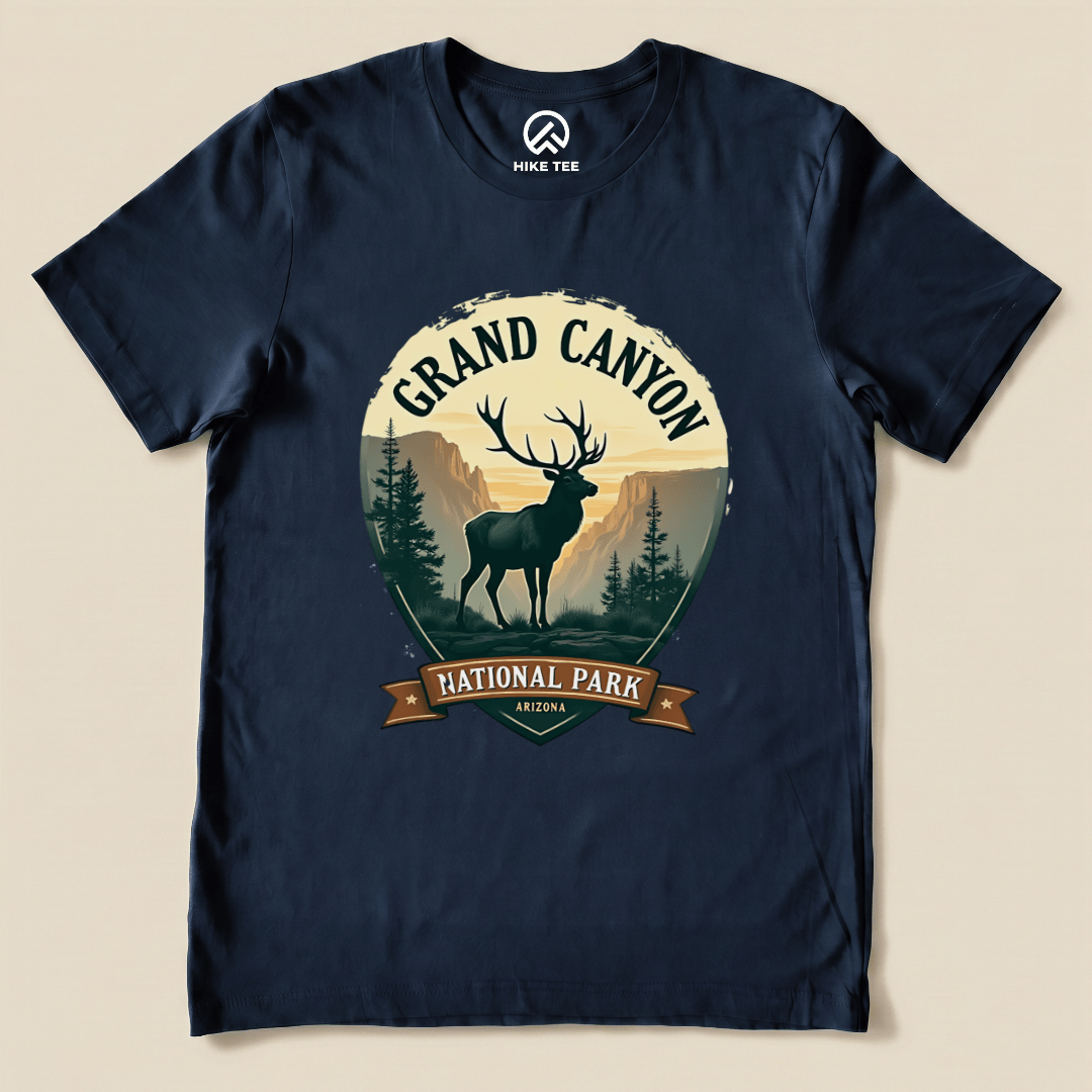 Hike Tee T-Shirt Navy / S Grand Canyon National Park Shirt