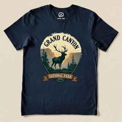 Hike Tee T-Shirt Navy / S Grand Canyon National Park Shirt