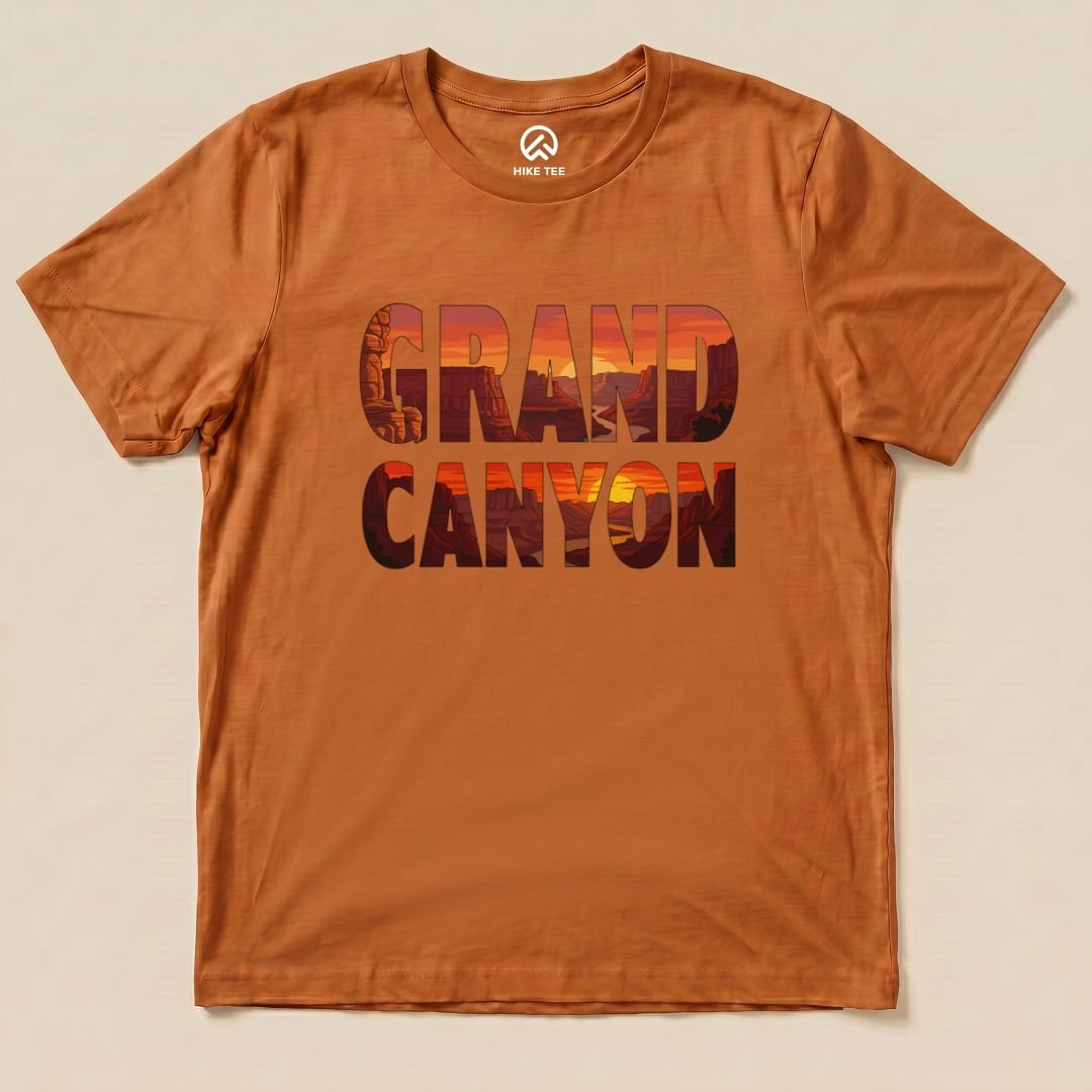 Hike Tee T-Shirt Autumn / S Grand Canyon Red Sunset Shirt