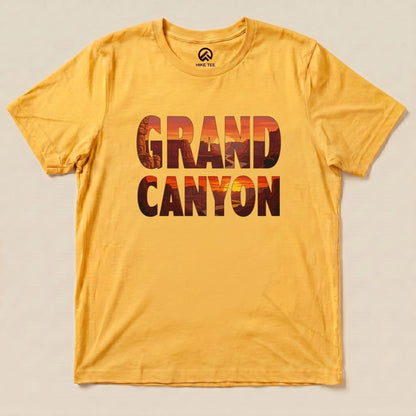 Hike Tee T-Shirt Gold / S Grand Canyon Red Sunset Shirt