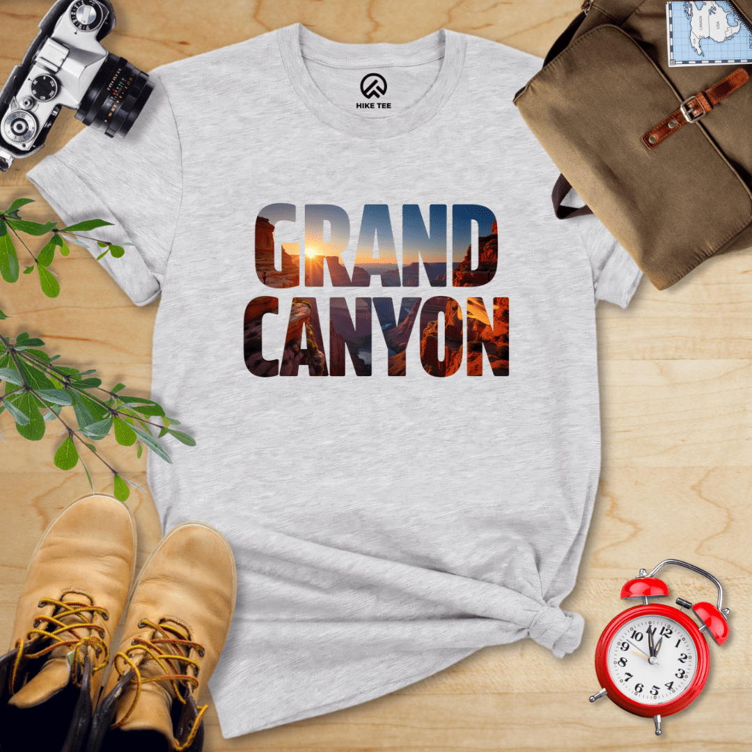 Hike Tee T-Shirt Athletic Heather / S Grand Canyon Shirt