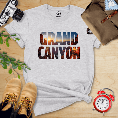 Hike Tee T-Shirt Athletic Heather / S Grand Canyon Shirt
