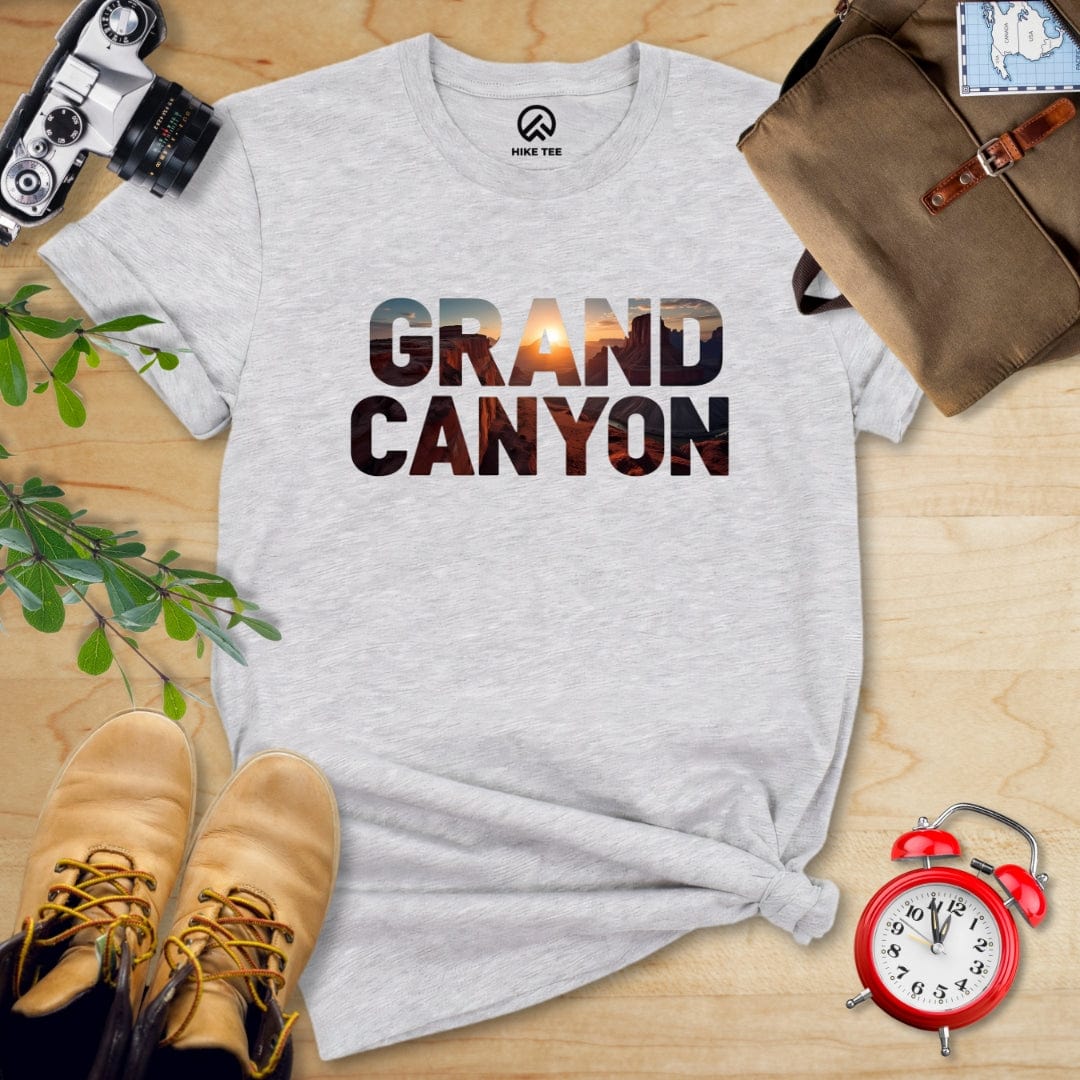 Hike Tee T-Shirt Athletic Heather / S Grand Canyon Shirt