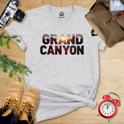 Hike Tee T-Shirt Athletic Heather / S Grand Canyon Shirt