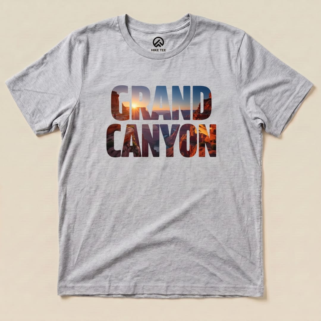 Hike Tee T-Shirt Athletic Heather / S Grand Canyon Shirt