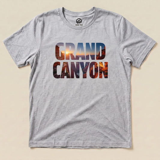 Hike Tee T-Shirt Athletic Heather / S Grand Canyon Shirt