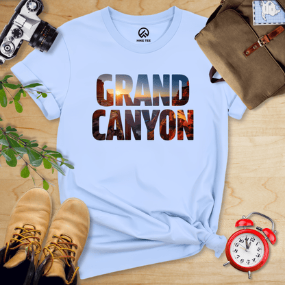 Hike Tee T-Shirt Baby Blue / S Grand Canyon Shirt