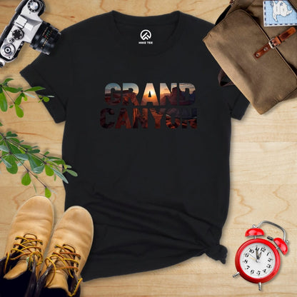 Hike Tee T-Shirt Black / S Grand Canyon Shirt