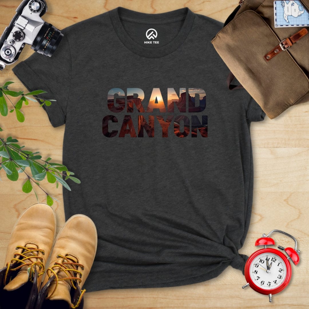Hike Tee T-Shirt Dark Grey Heather / S Grand Canyon Shirt