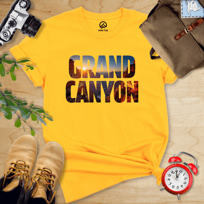 Hike Tee T-Shirt Gold / S Grand Canyon Shirt