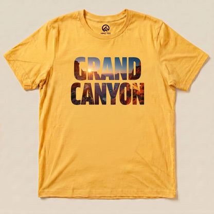 Hike Tee T-Shirt Gold / S Grand Canyon Shirt