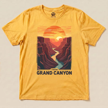 Hike Tee T-Shirt Gold / S Grand Canyon Shirt