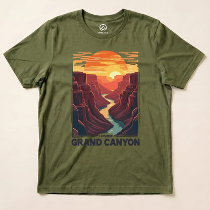 Hike Tee T-Shirt Military Green / S Grand Canyon Shirt