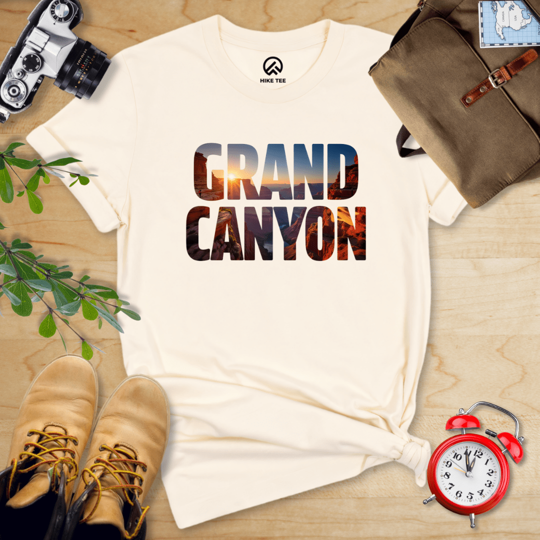 Hike Tee T-Shirt Natural / S Grand Canyon Shirt