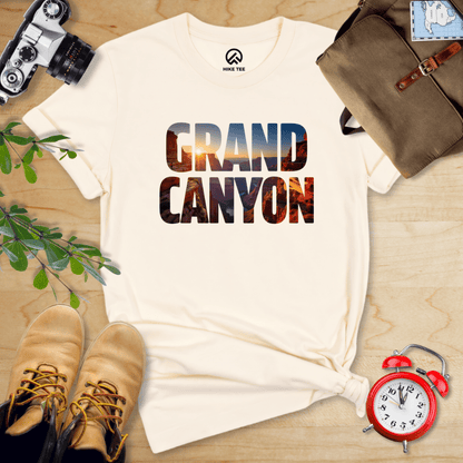 Hike Tee T-Shirt Natural / S Grand Canyon Shirt