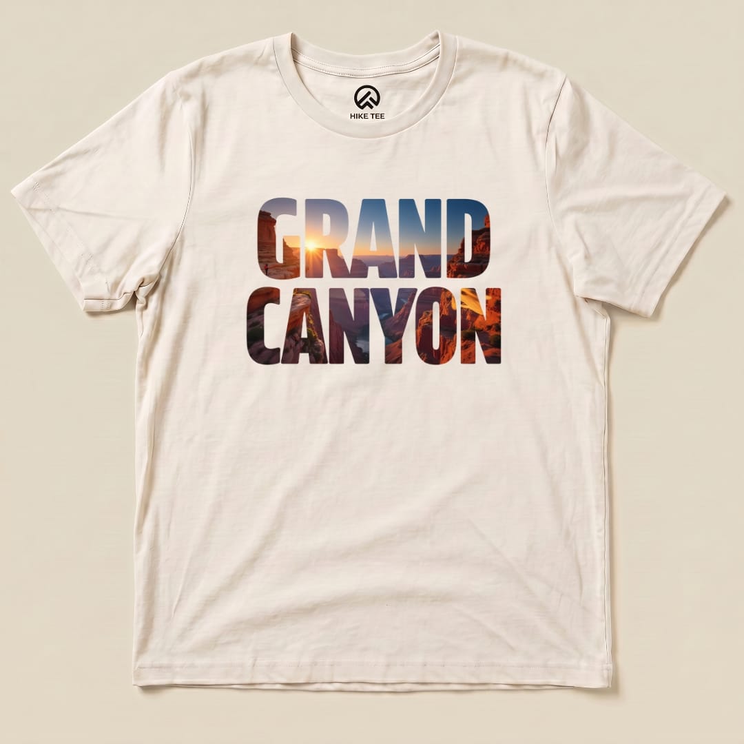 Hike Tee T-Shirt Natural / S Grand Canyon Shirt