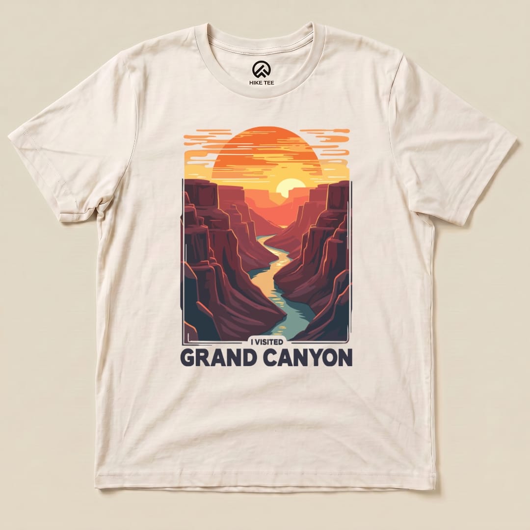 Hike Tee T-Shirt Natural / S Grand Canyon Shirt