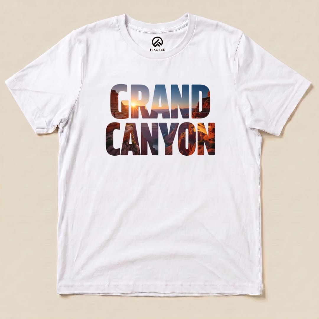 Hike Tee T-Shirt White / S Grand Canyon Shirt