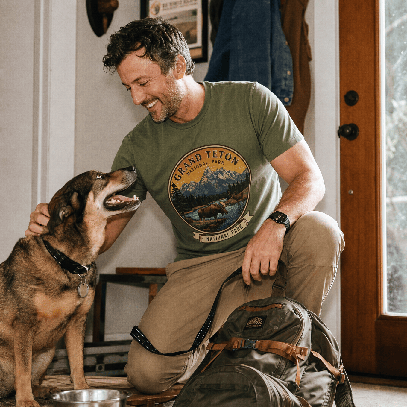 Grand Teton Moose Shirt