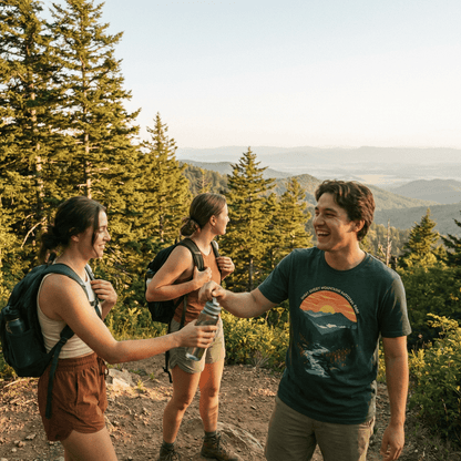 Hike Tee T-Shirt Great Smoky Mountains National Park Shirt