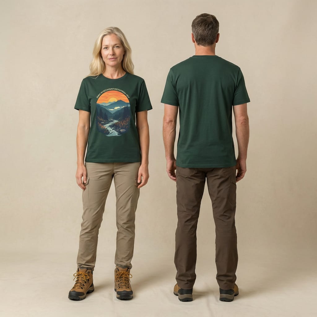 Hike Tee T-Shirt Great Smoky Mountains National Park Shirt
