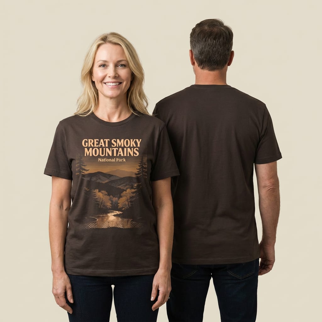 Hike Tee T-Shirt Great Smoky Mountains Vintage Shirt