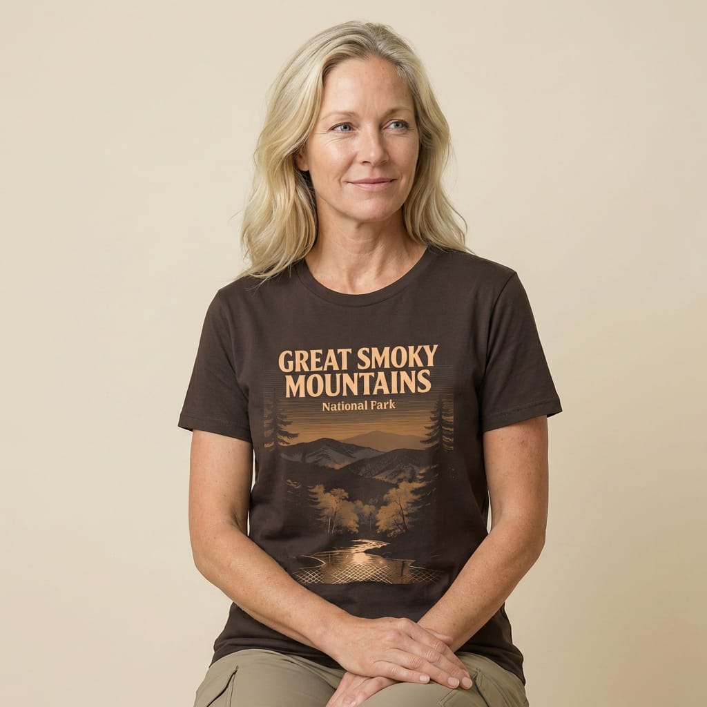 Hike Tee T-Shirt Great Smoky Mountains Vintage Shirt