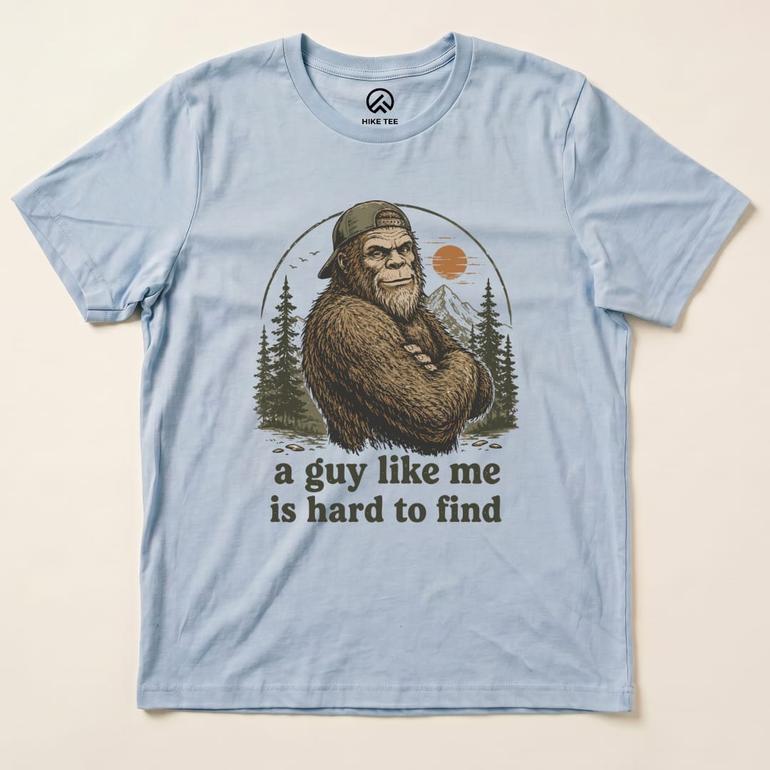 Guy like me is hard to find Shirt Hike Tee T-Shirt Baby Blue / S