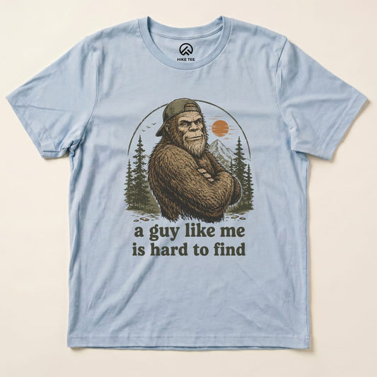 Guy like me is hard to find Shirt Hike Tee T-Shirt Baby Blue / S