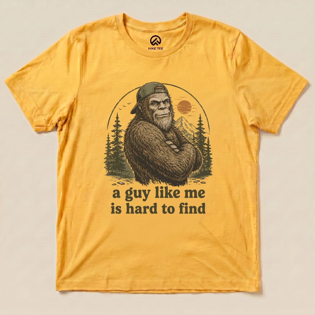 Guy like me is hard to find Shirt Hike Tee T-Shirt Gold / S
