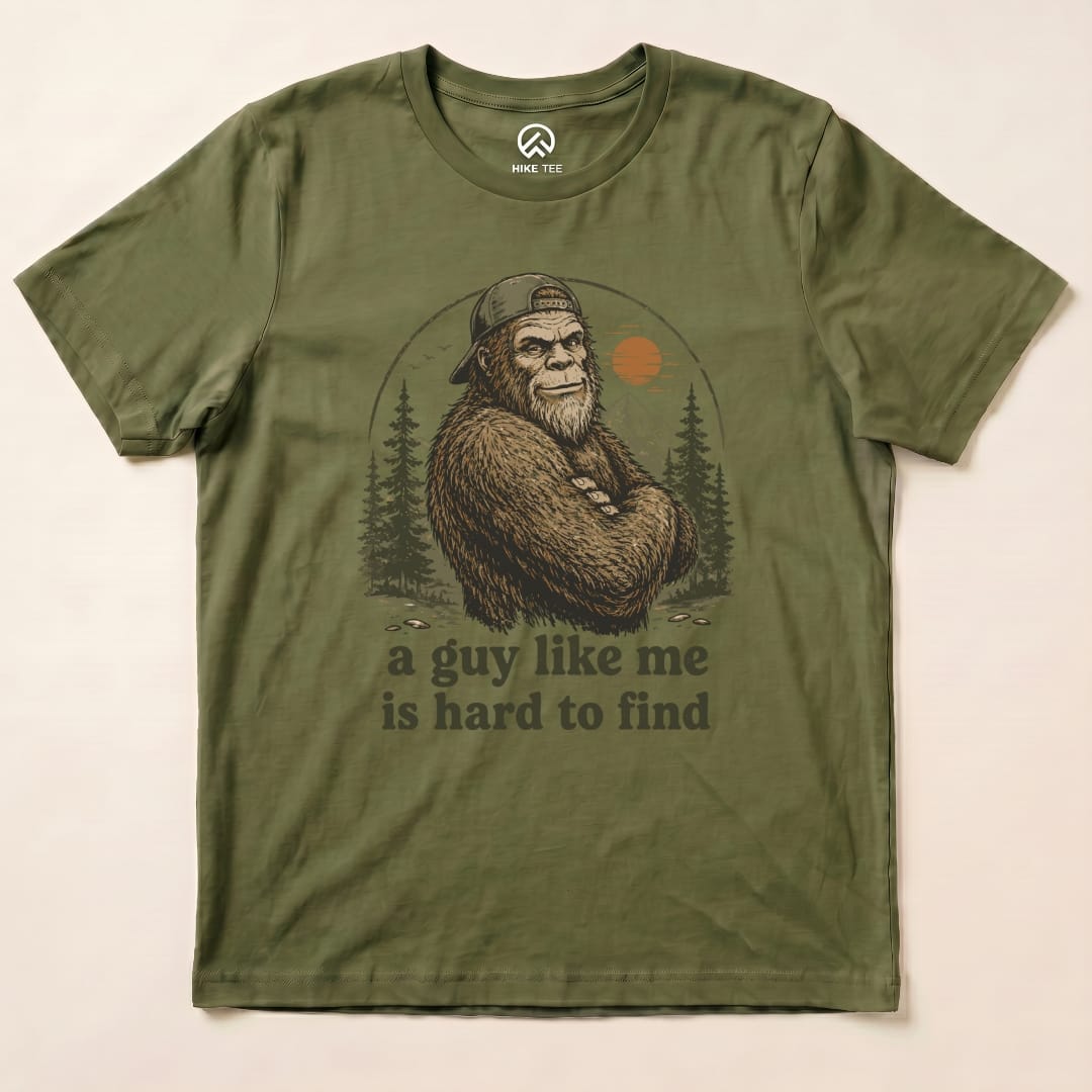 Guy like me is hard to find Shirt Hike Tee T-Shirt Military Green / S