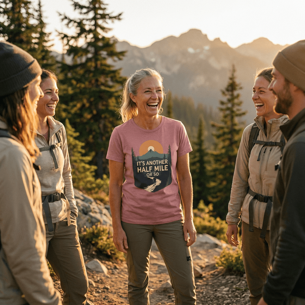 Hike Tee T-Shirt Half Mile Shirt