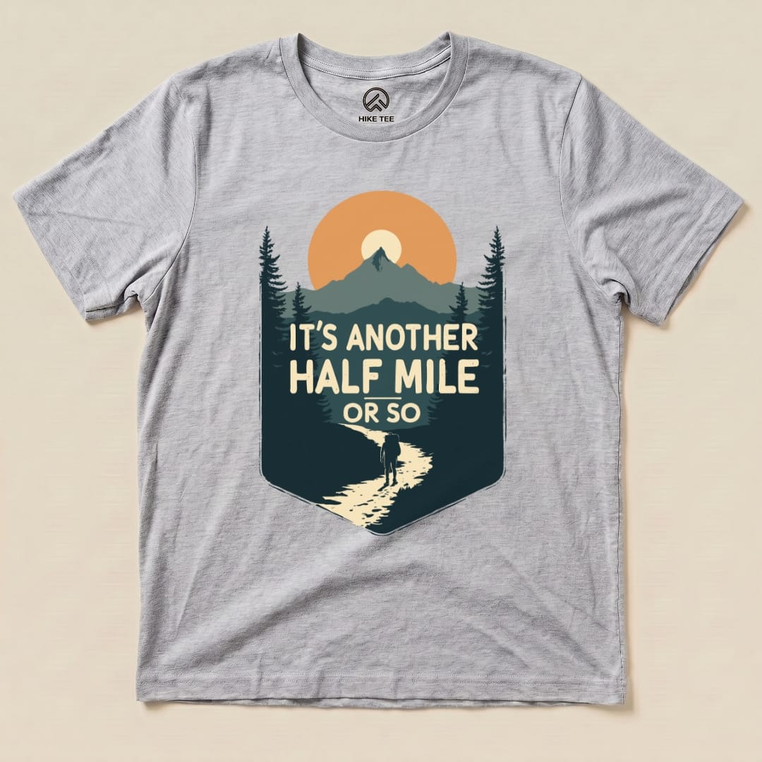 Hike Tee T-Shirt Athletic Heather / S Half Mile Shirt