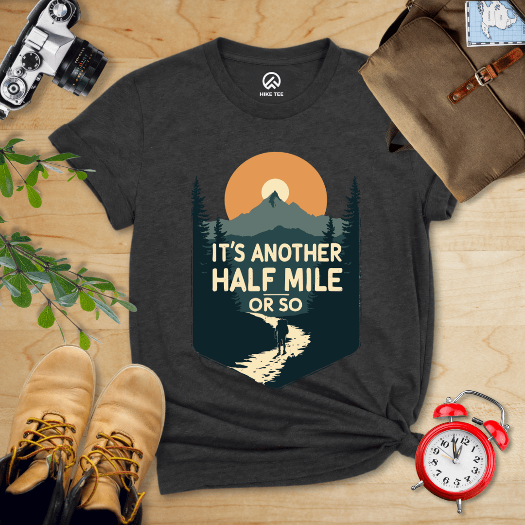 Hike Tee T-Shirt Dark Grey Heather / S Half Mile Shirt